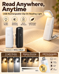 ClipGlow™ | USB-Rechargeable Clip-On Reading Light