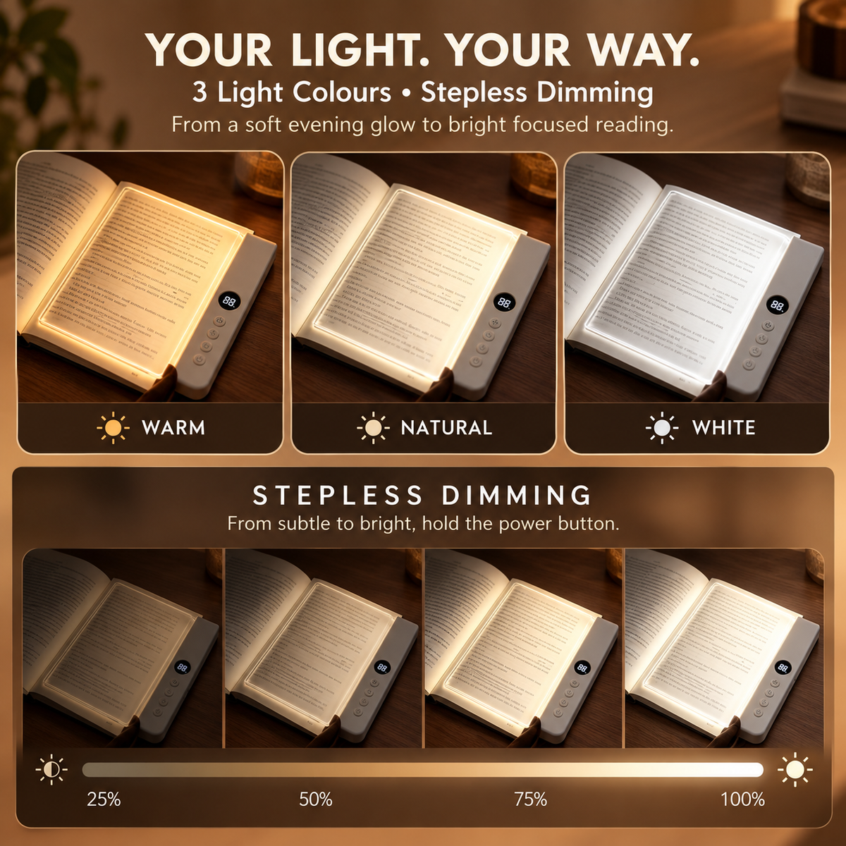 PageLite Rechargeable BookBeam™
